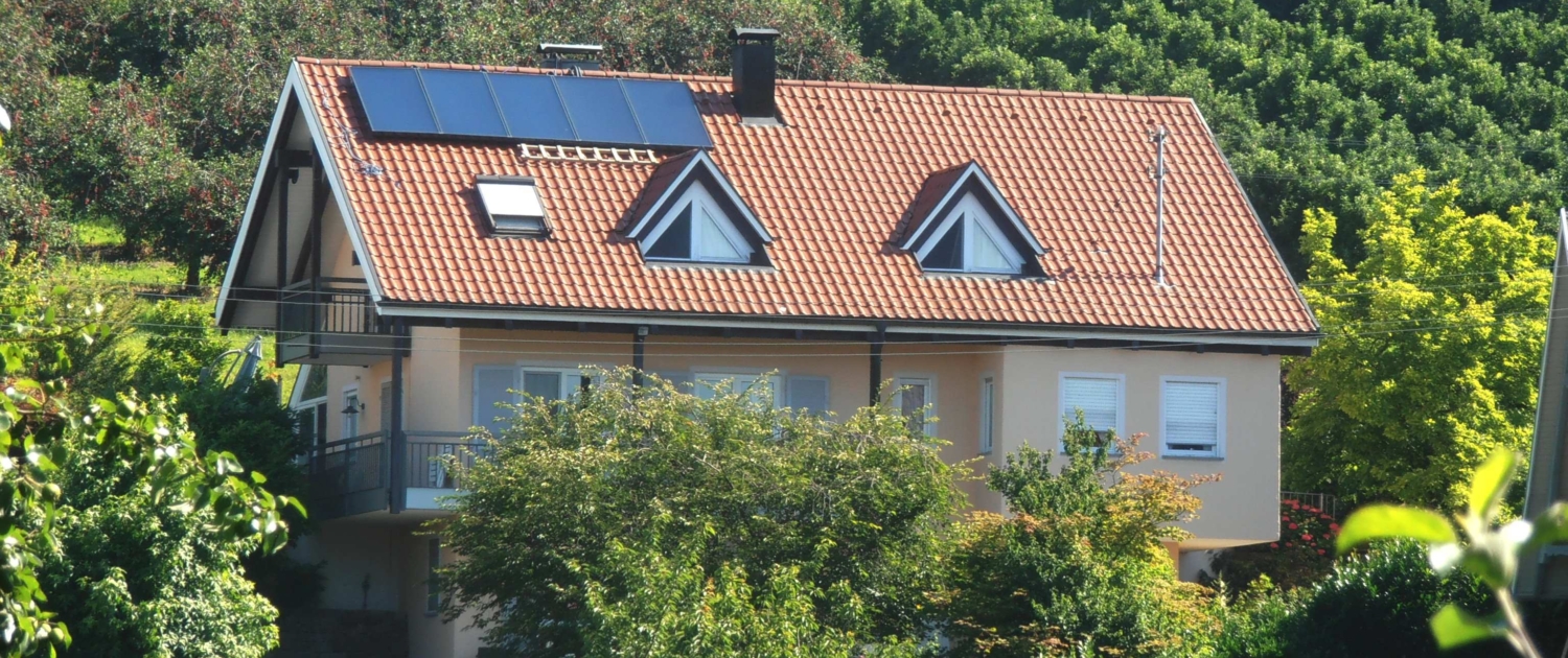 Solarthermie WW und Heizungsunterstützung