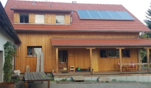 Solarthermie Heizungsunterstützung und Warmwasserbereitung